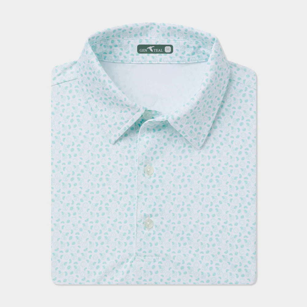 Mint Happy Hour Performance Polo Rome's Tuxedos & Suits