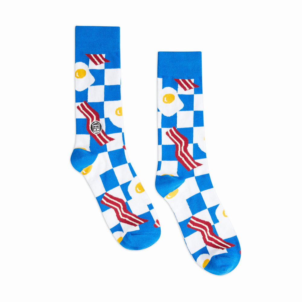 Eggs and Bacon Sock