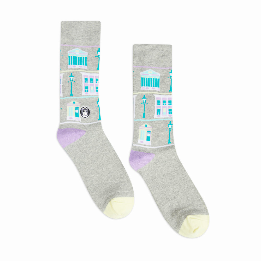 Houses Sock