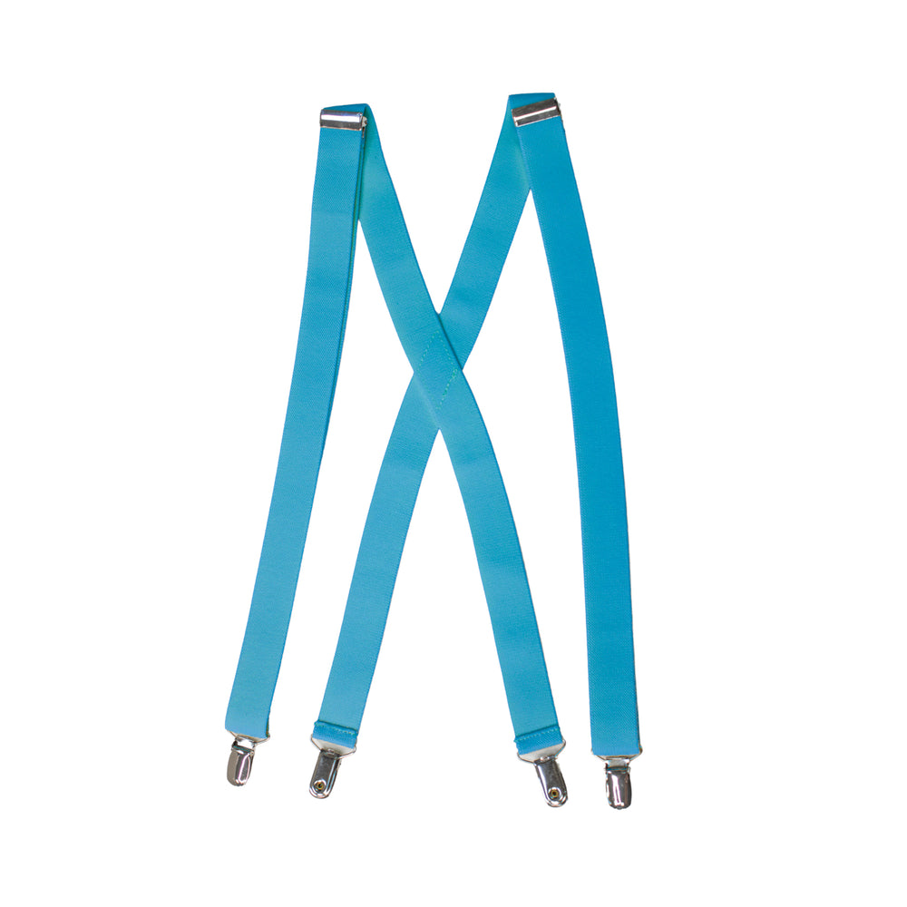 Caribbean Blue Suspenders