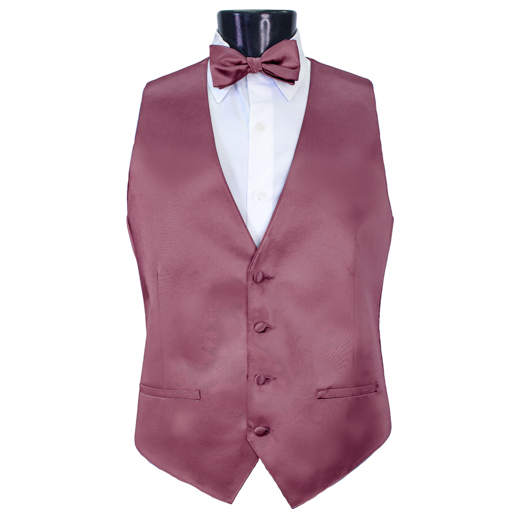 Chianti Rose Modern Solid Vest