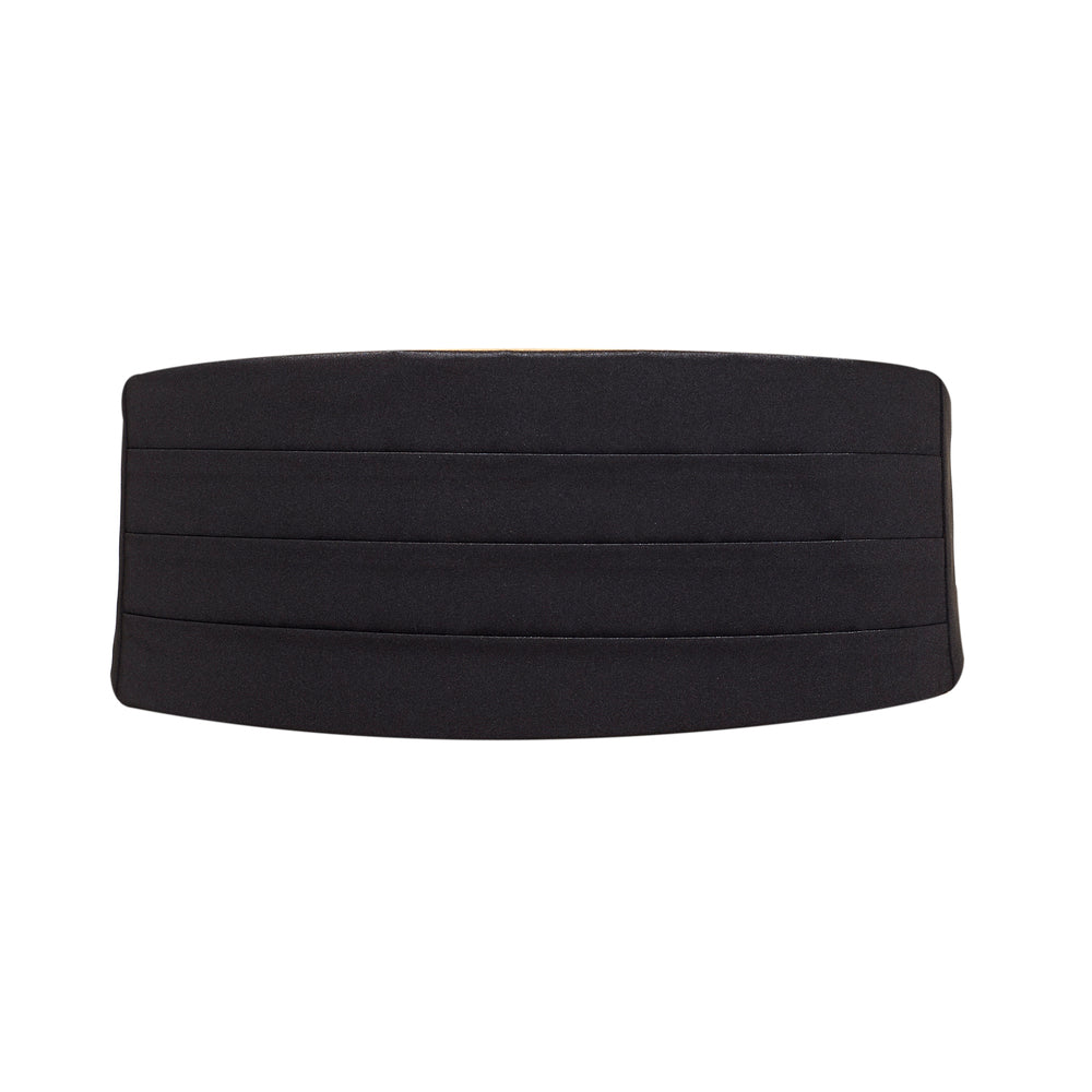 Black Satin Cummerbund