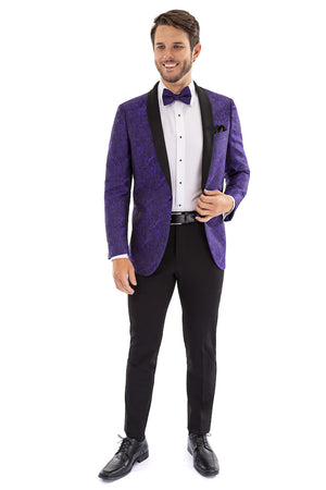 
                  
                    Purple Aries Paisley Tuxedo
                  
                