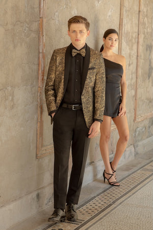 
                  
                    Gold Aries Paisley Tuxedo
                  
                