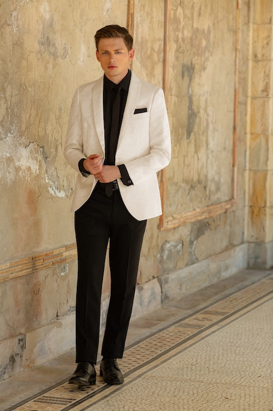 Ivory Aries Paisley Tuxedo