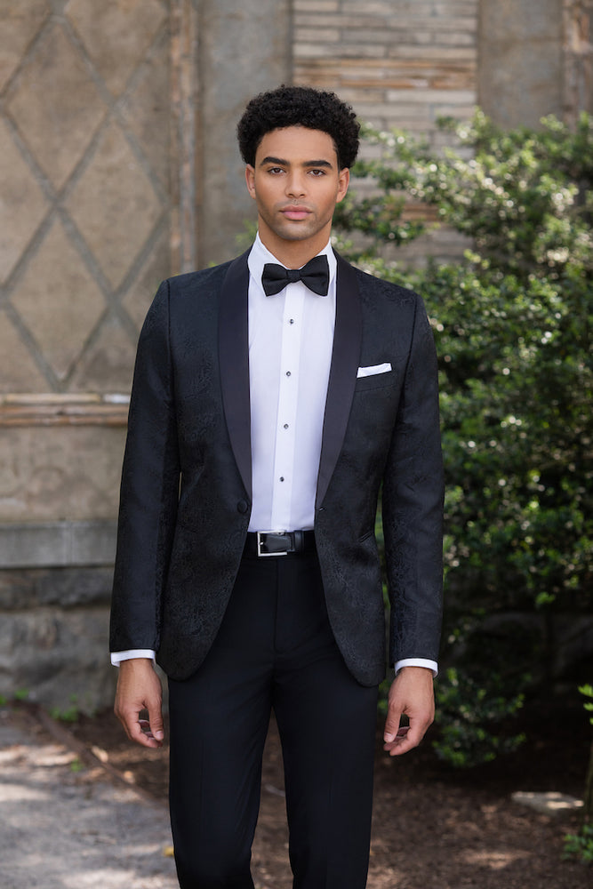 Black Aries Paisley Tuxedo