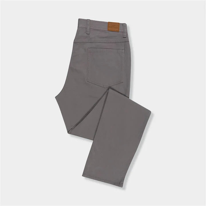 Charcoal Flex Canvas Pant