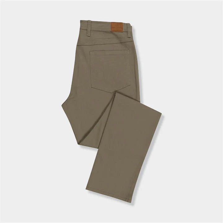 Olive Flex Canvas Pant