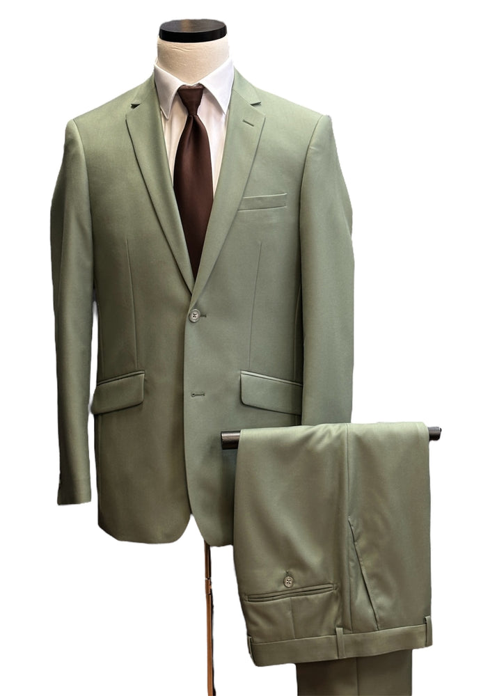Sage Green Slim Fit Suit