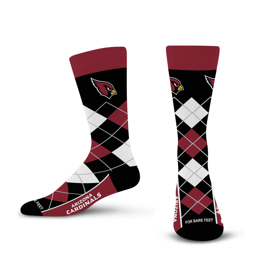 Arizona Cardinals Argyle Socks