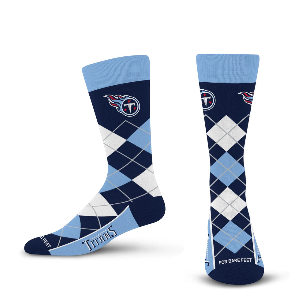 Tennessee Titans Argyle Socks