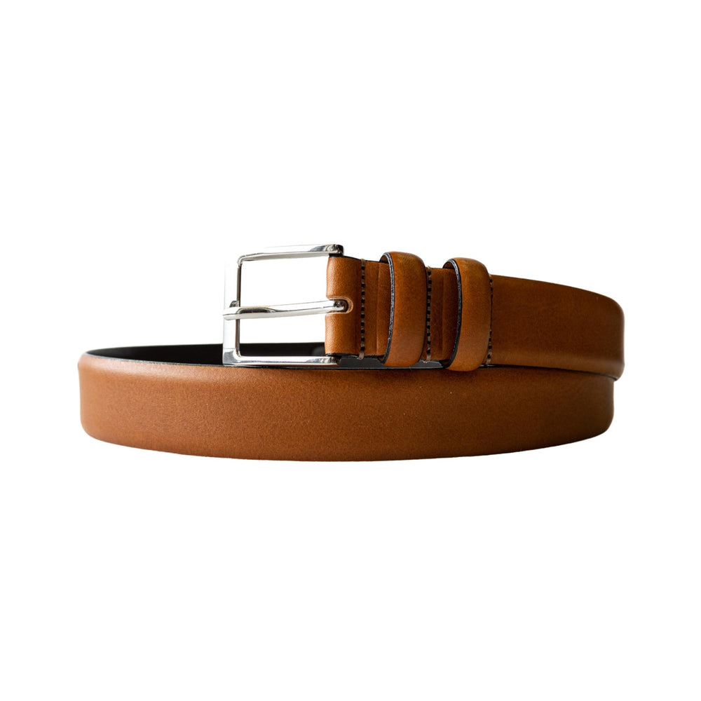 Florsheim Cognac Italian Leather Belt