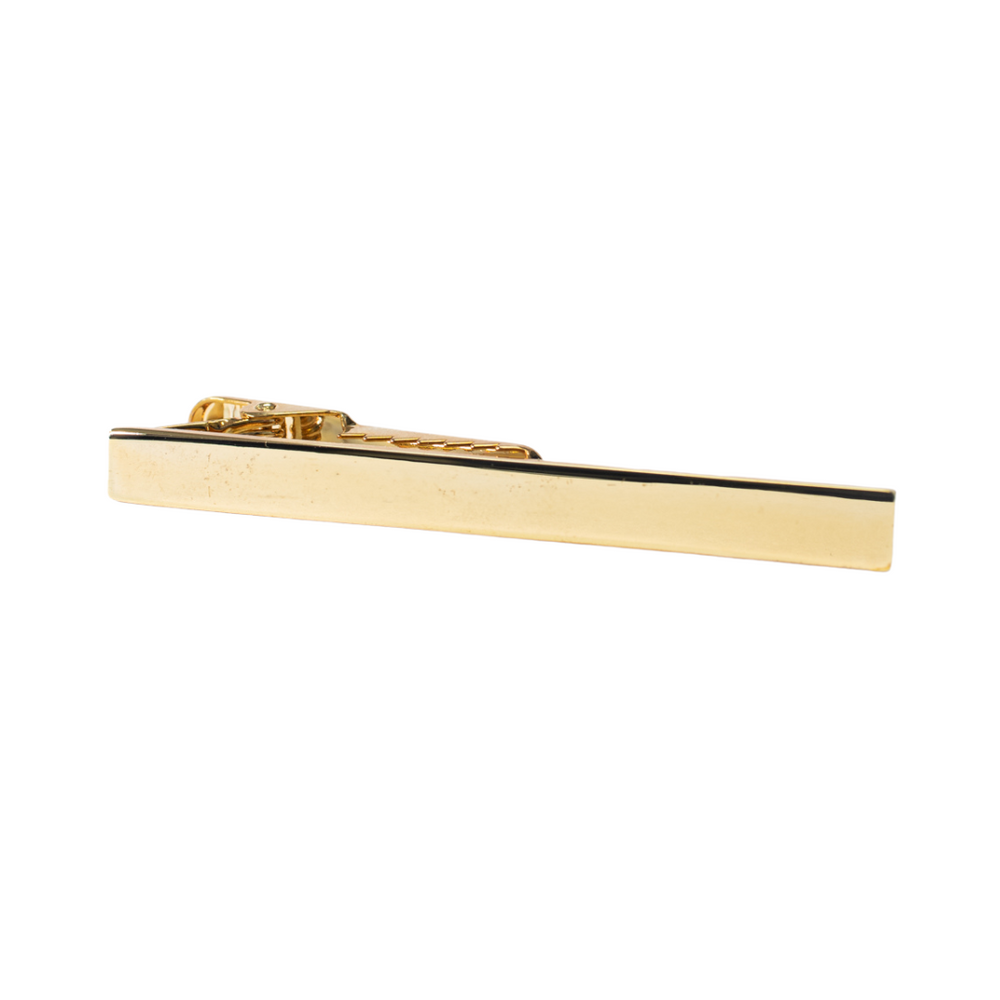 EXECUTIVE CLASP GOLD TIE BAR