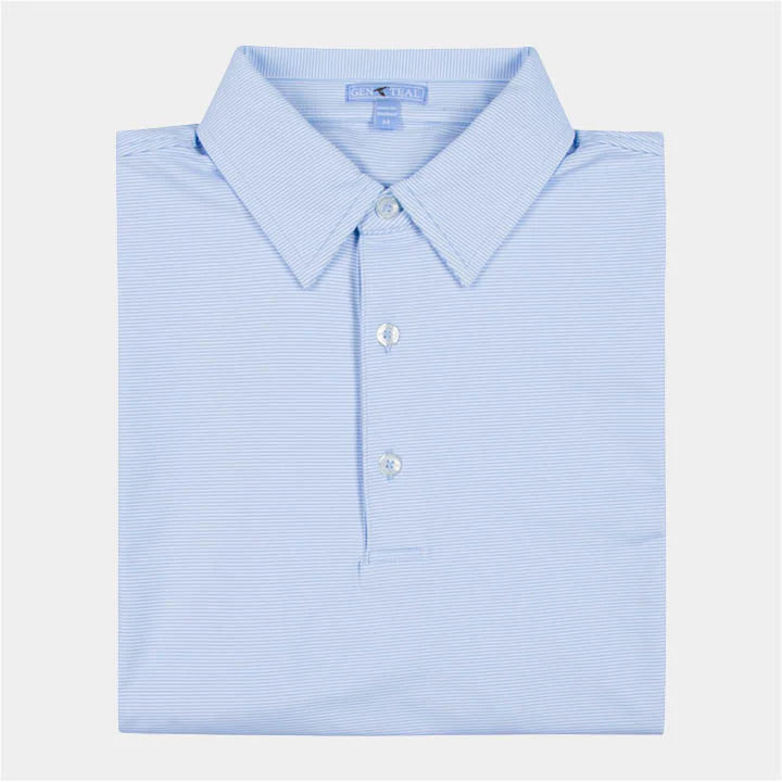 Club Pinstripe Performance Polo