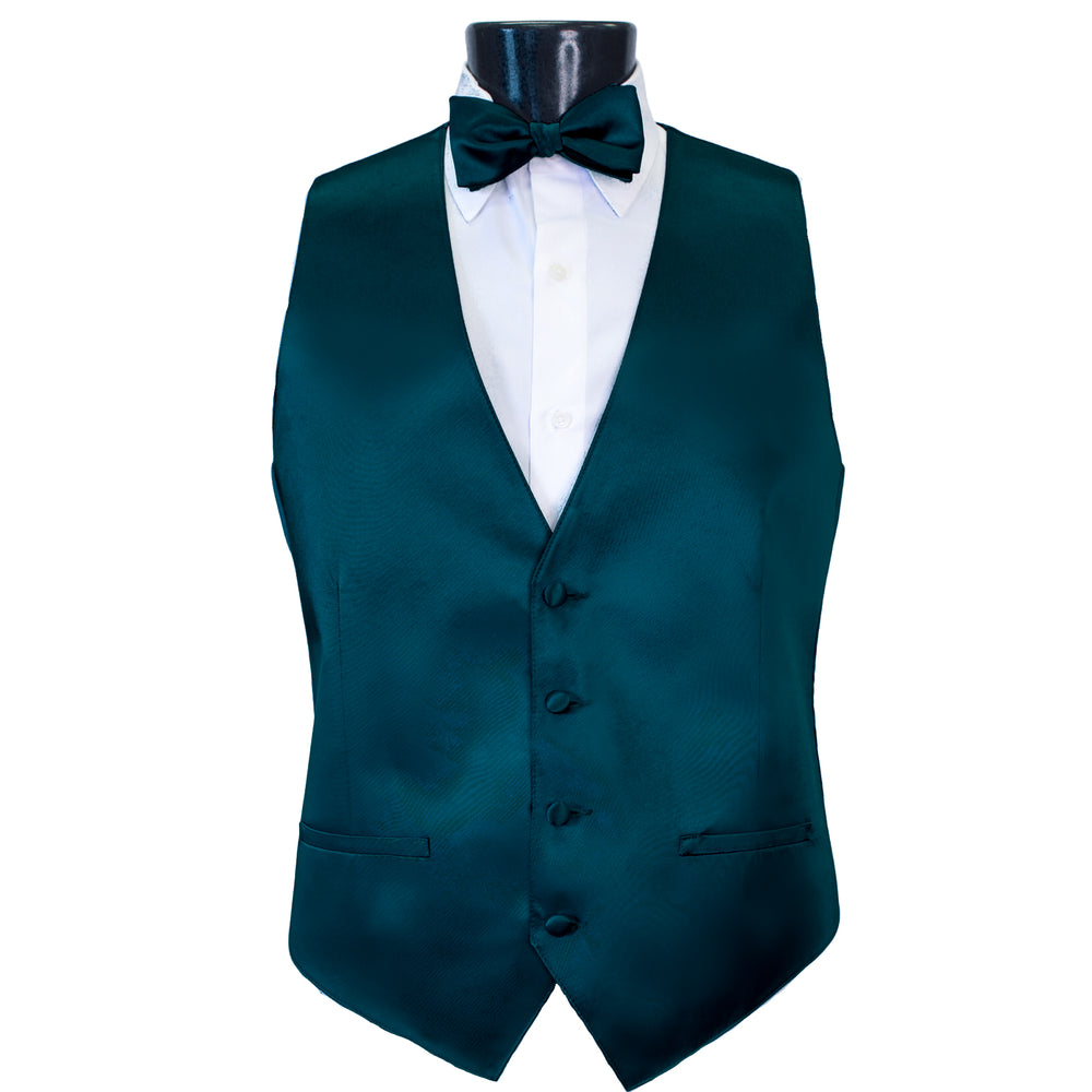 Peacock Modern Solid Vest
