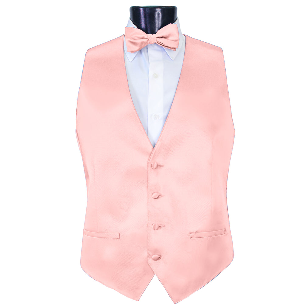 Pink Modern Solid Vest