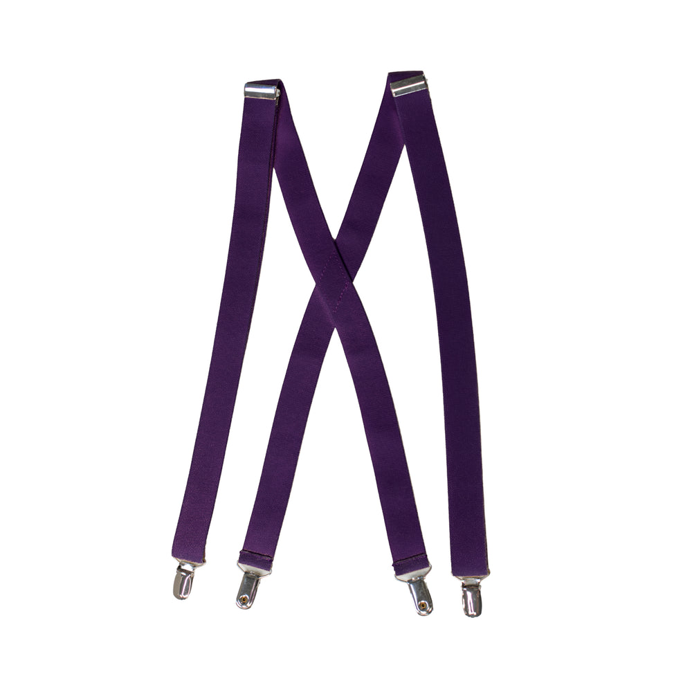 Lapis Purple Suspenders