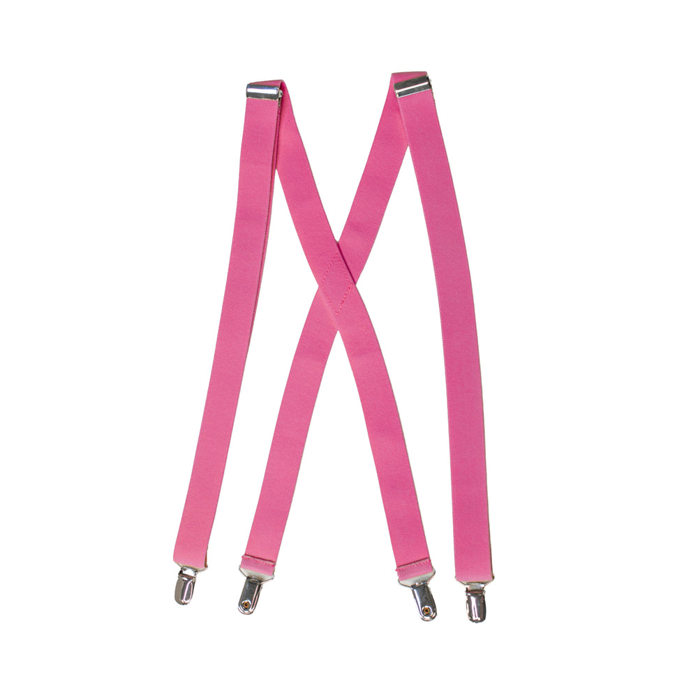 Hot Pink Suspenders