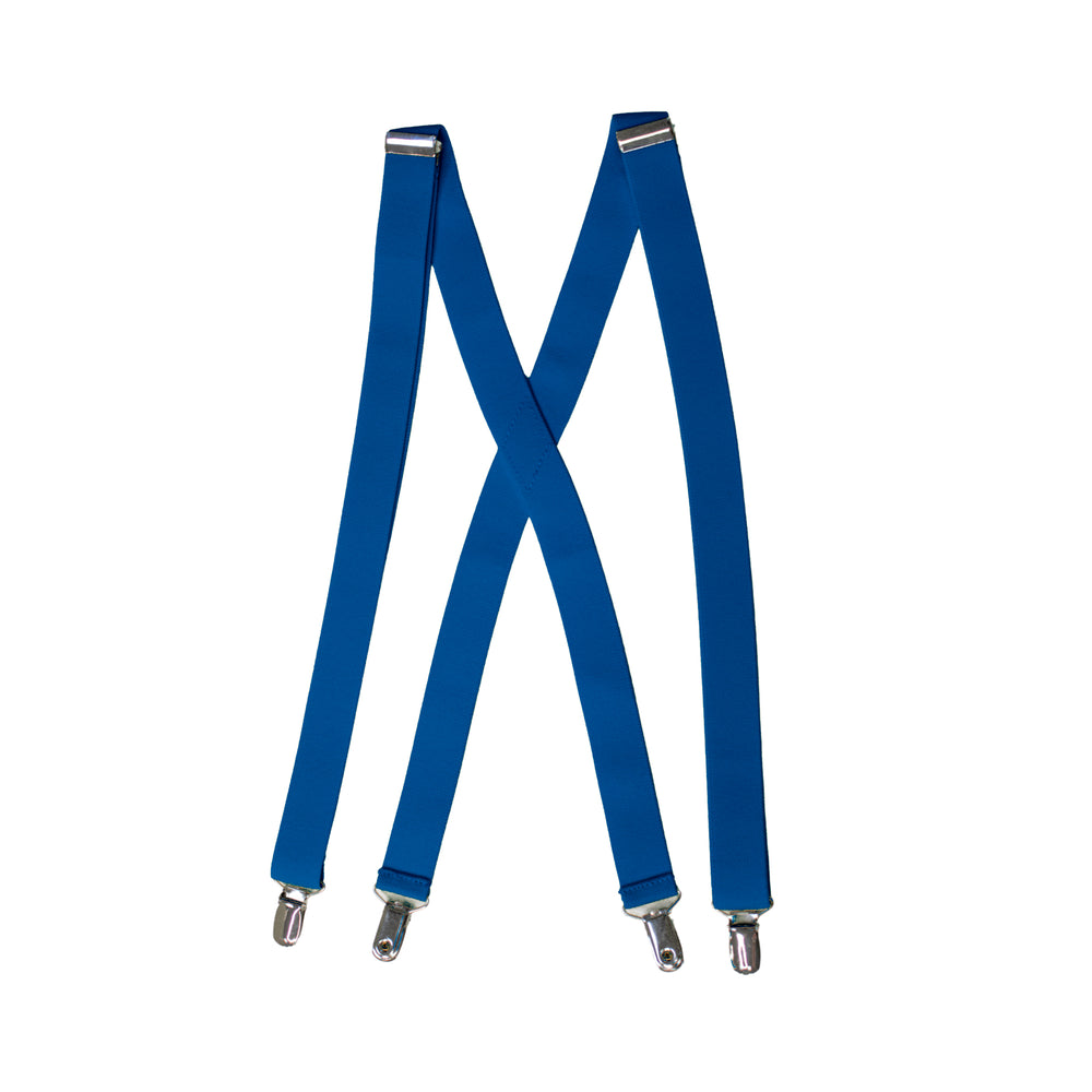 Royal Blue Suspenders