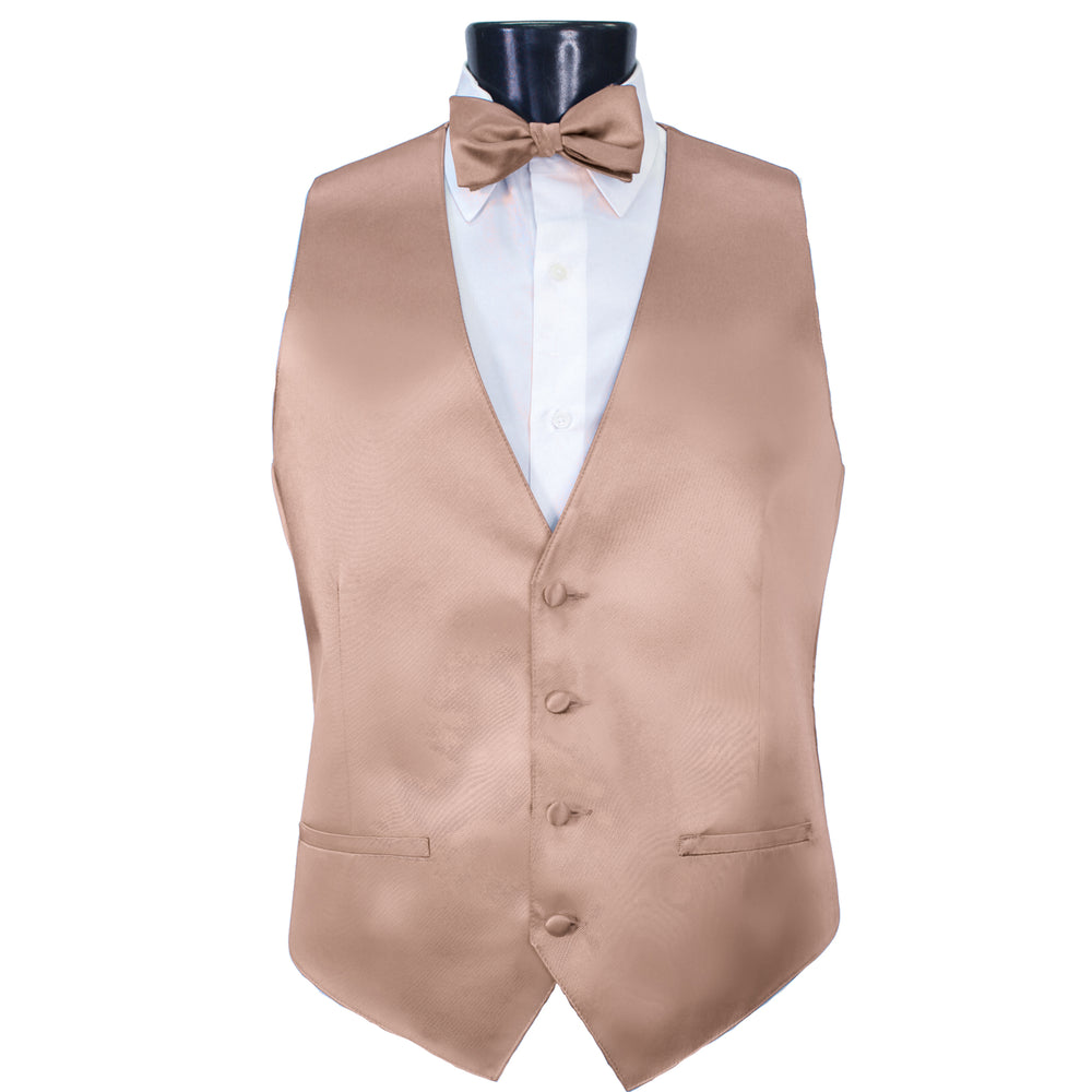 Rose Gold Modern Solid Vest