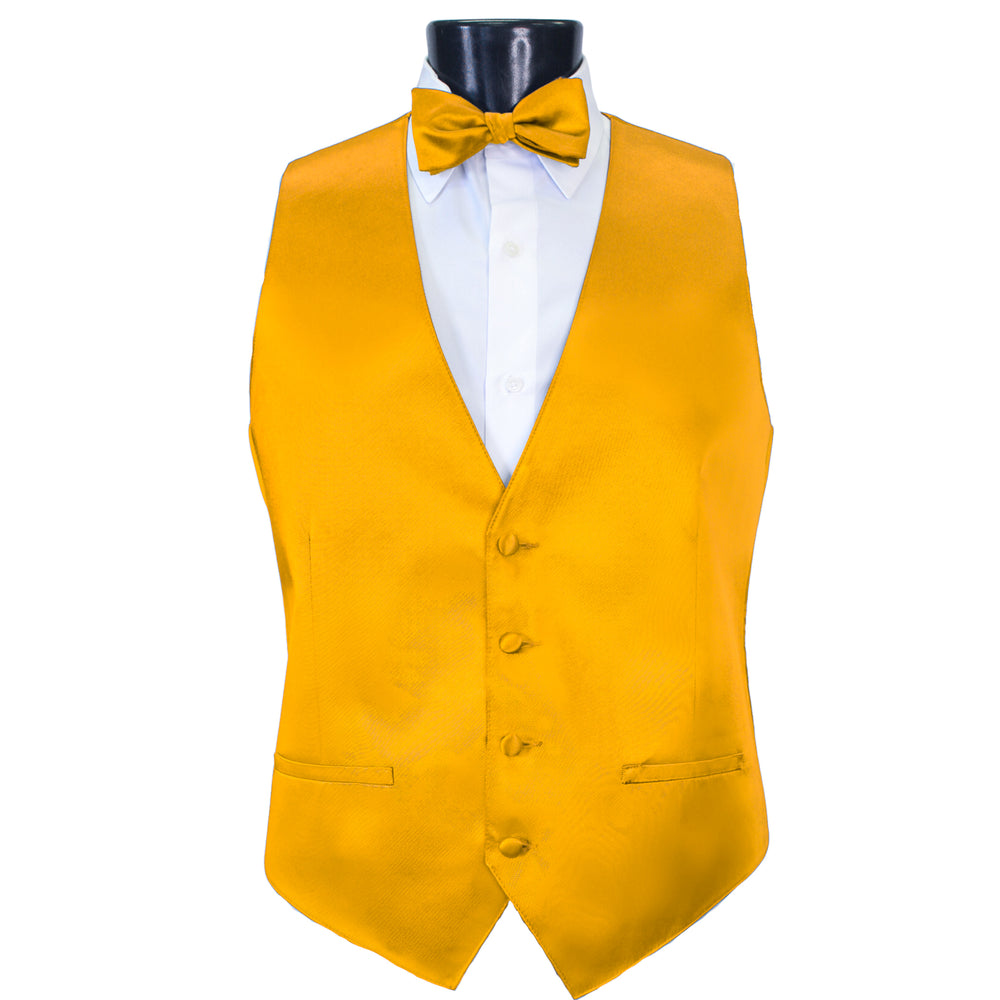 Saffron Modern Solid Vest