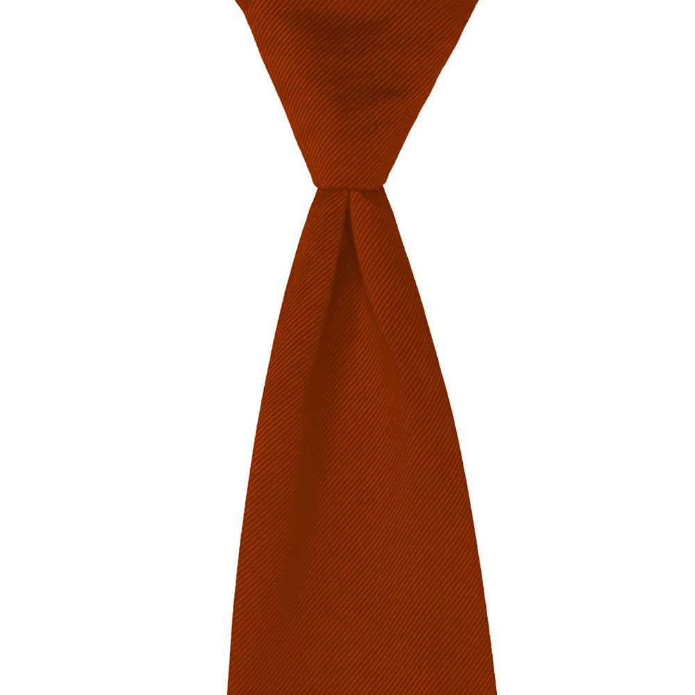 Burnt Orange Pre-Tied Tie