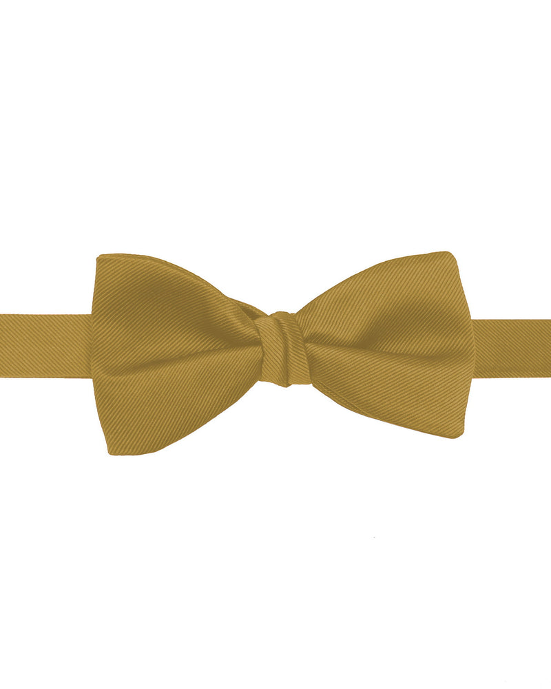 Midas Gold Hand Knot Bow Tie