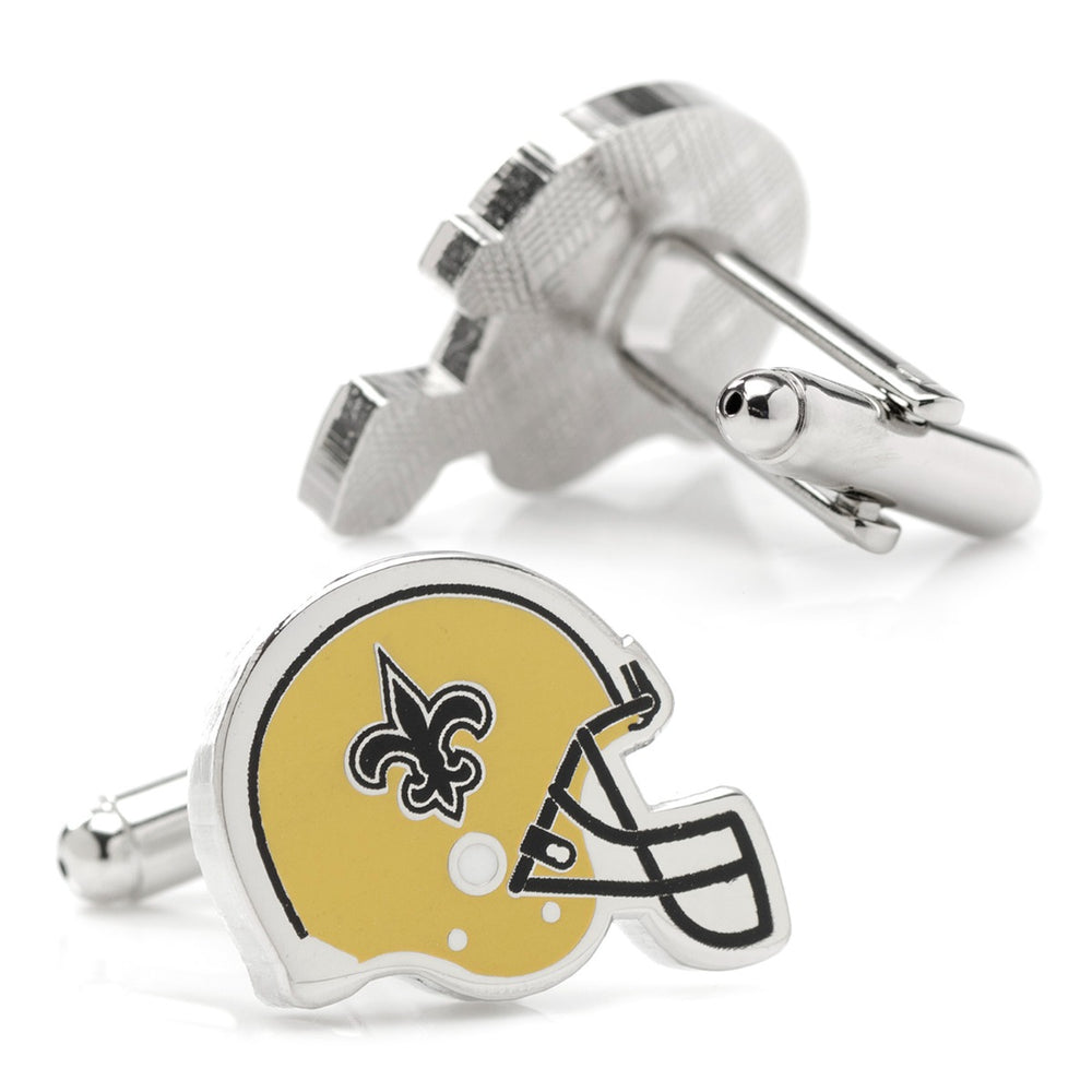 NEW ORLEANS SAINTS HELMET CUFFLINKS