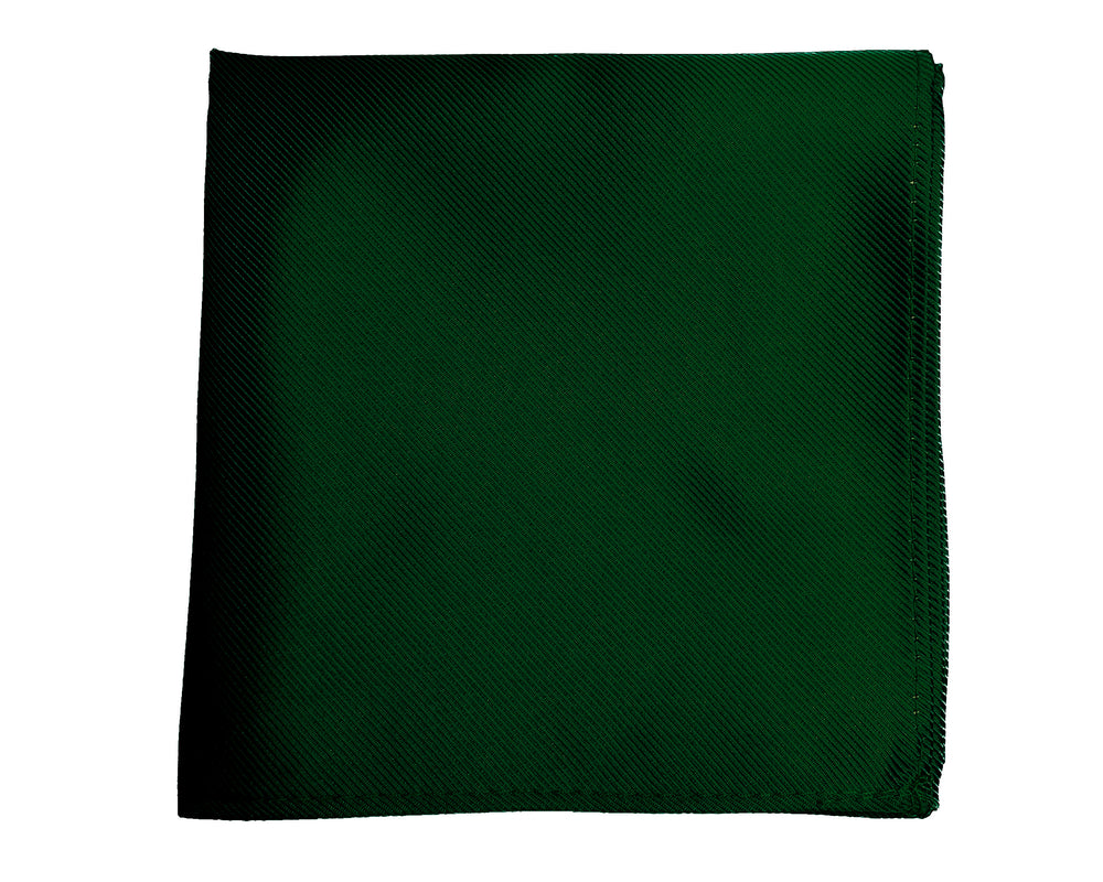 HUNTER GREEN POCKET SQUARE
