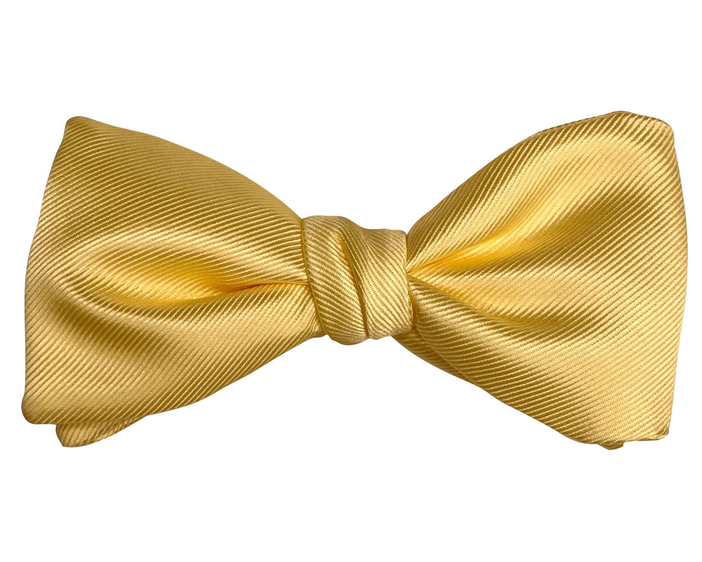 CANARY HAND-KNOT BOW TIE