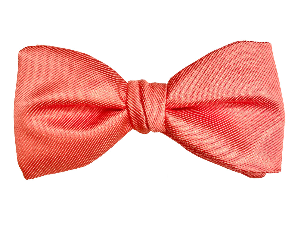 CORAL REEF HAND-KNOT BOW TIE