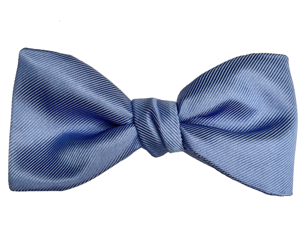 CORNFLOWER HAND-KNOT BOW TIE