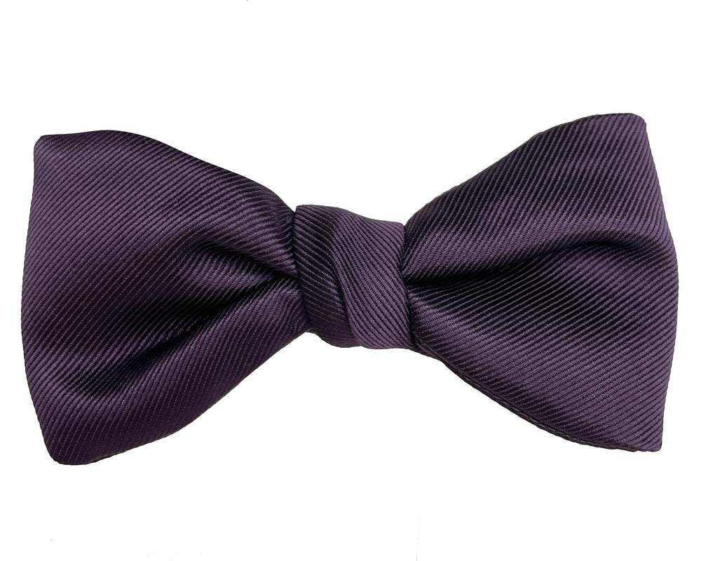 LAPIS HAND-KNOT BOW TIE