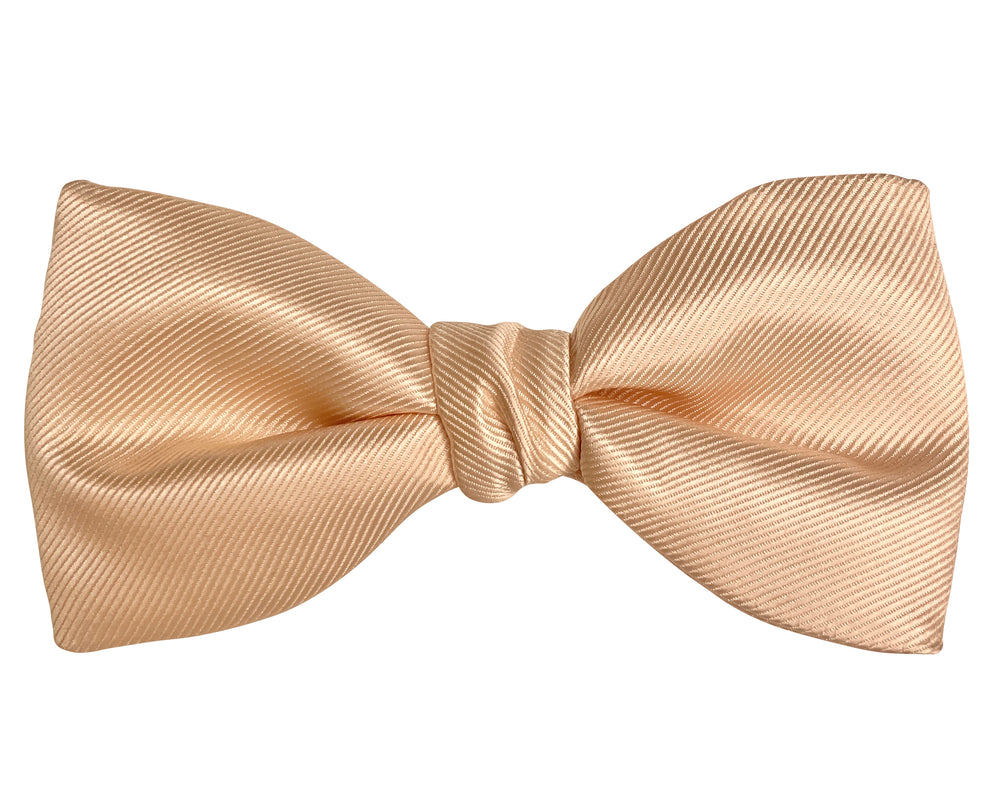 NUDE HAND-KNOT BOW TIE